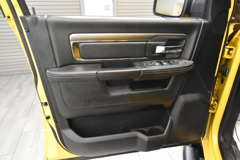 2016 RAM 1500 Sport 4x4 4dr Crew Cab 5.5 ft. SB Pickup, Yellow, Mileage: 97,278 - photo 10