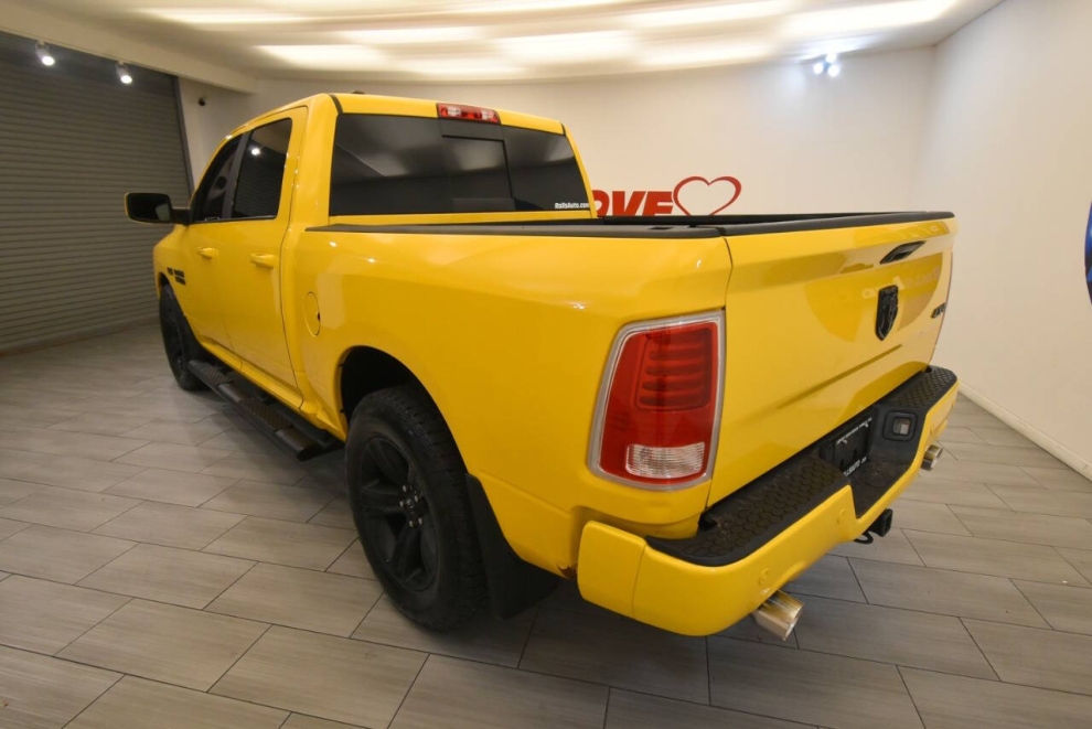 2016 RAM 1500 Sport 4x4 4dr Crew Cab 5.5 ft. SB Pickup, Yellow, Mileage: 97,278 - photo 2
