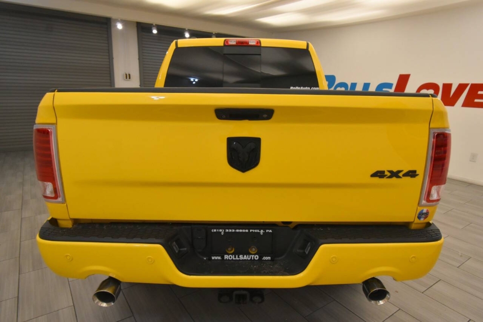 2016 RAM 1500 Sport 4x4 4dr Crew Cab 5.5 ft. SB Pickup, Yellow, Mileage: 97,278 - photo 3