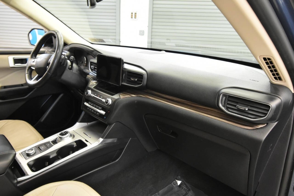 2020 Ford Explorer Limited AWD 4dr SUV, Blue, Mileage: 75,144 - photo 15