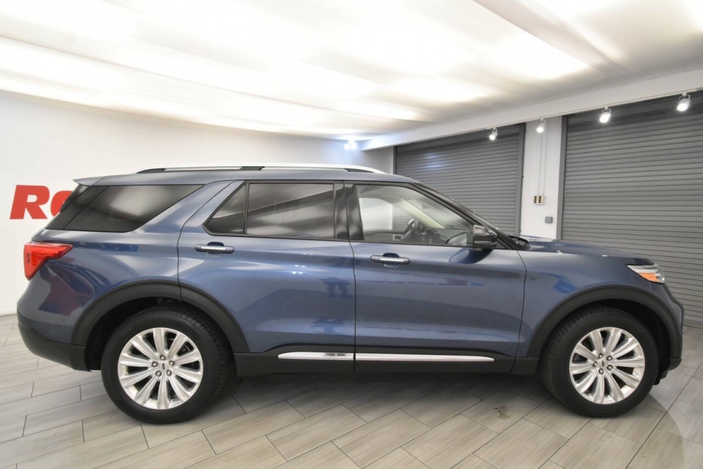 2020 Ford Explorer Limited AWD 4dr SUV, Blue, Mileage: 75,144 - photo 5