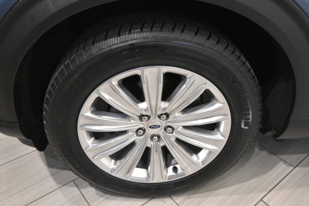 2020 Ford Explorer Limited AWD 4dr SUV, Blue, Mileage: 75,144 - photo 8