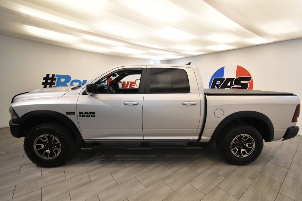 2016 RAM 1500 Rebel 4x4 4dr Crew Cab 5.5 ft. SB Pickup, Silver, Mileage: 91,208 - photo 1