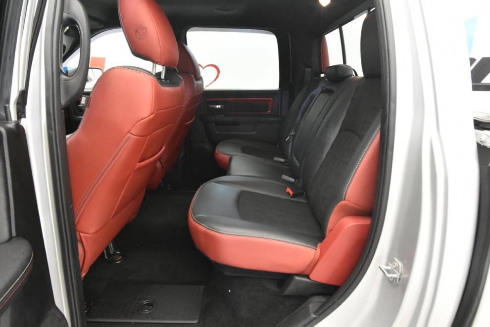 2016 RAM 1500 Rebel 4x4 4dr Crew Cab 5.5 ft. SB Pickup, Silver, Mileage: 91,208 - photo 12