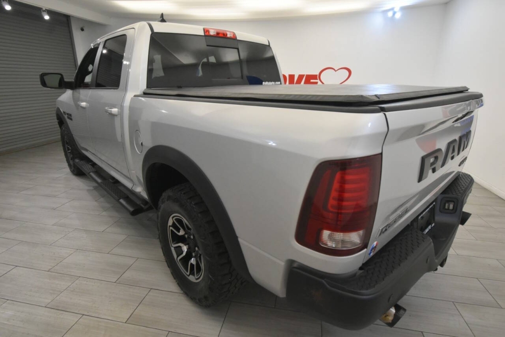 2016 RAM 1500 Rebel 4x4 4dr Crew Cab 5.5 ft. SB Pickup, Silver, Mileage: 91,208 - photo 2
