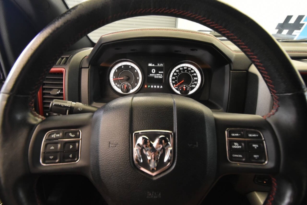 2016 RAM 1500 Rebel 4x4 4dr Crew Cab 5.5 ft. SB Pickup, Silver, Mileage: 91,208 - photo 22