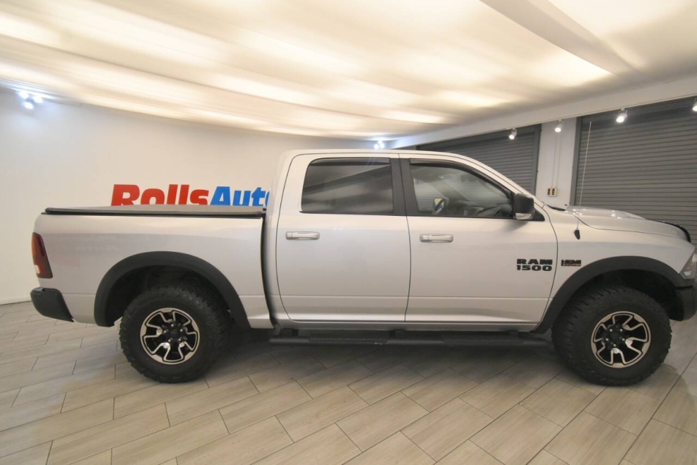 2016 RAM 1500 Rebel 4x4 4dr Crew Cab 5.5 ft. SB Pickup, Silver, Mileage: 91,208 - photo 5