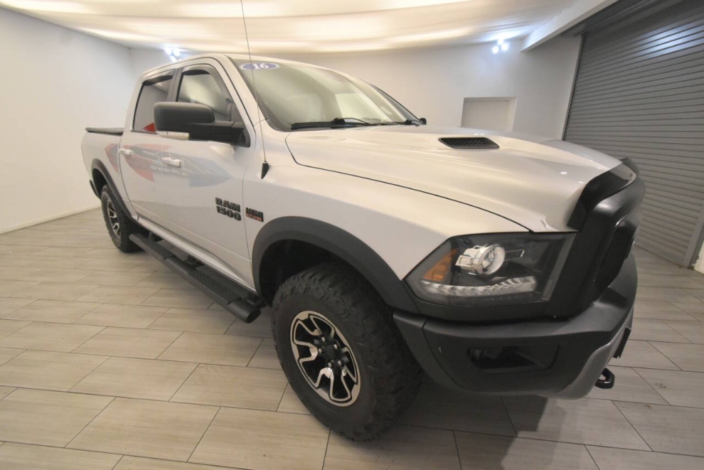 2016 RAM 1500 Rebel 4x4 4dr Crew Cab 5.5 ft. SB Pickup, Silver, Mileage: 91,208 - photo 6