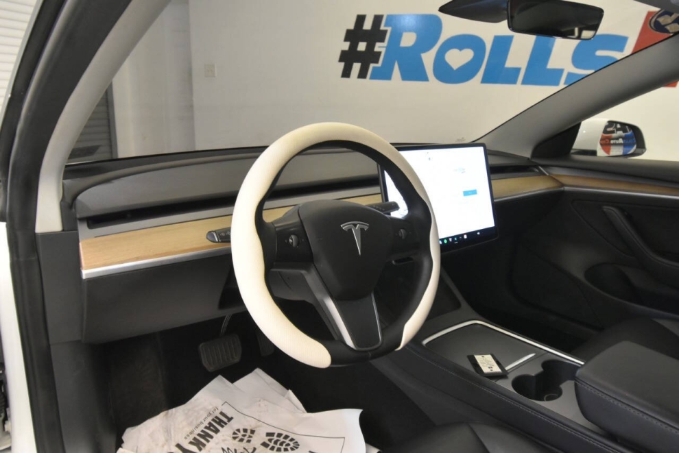 2022 Tesla Model 3 Long Range AWD 4dr Sedan, White, Mileage: 92,288 - photo 10