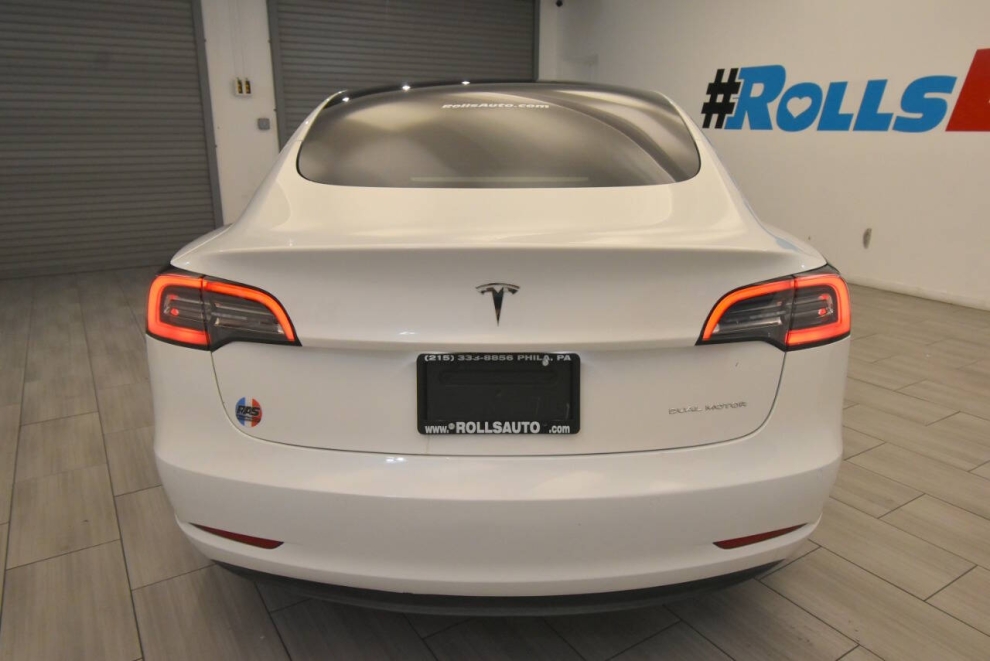 2022 Tesla Model 3 Long Range AWD 4dr Sedan, White, Mileage: 92,288 - photo 3