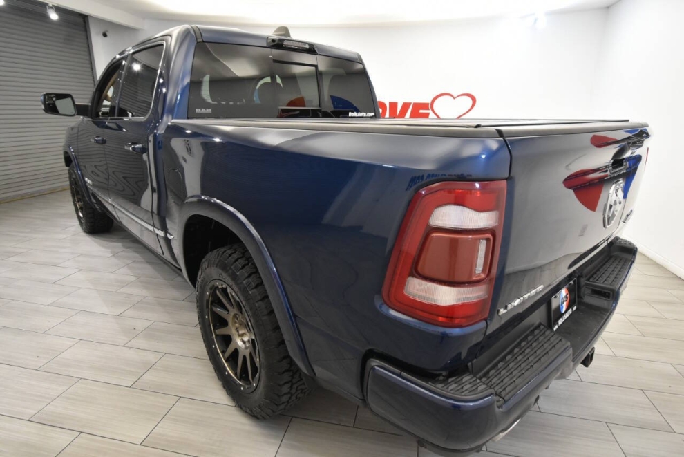 2021 RAM 1500 Limited 4x4 4dr Crew Cab 5.6 ft. SB Pickup, Blue, Mileage: 44,903 - photo 2