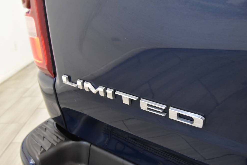 2021 RAM 1500 Limited 4x4 4dr Crew Cab 5.6 ft. SB Pickup, Blue, Mileage: 44,903 - photo 34