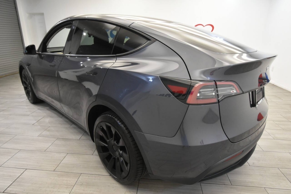 2022 Tesla Model Y Long Range AWD 4dr Crossover, Gray, Mileage: 59,791 - photo 2