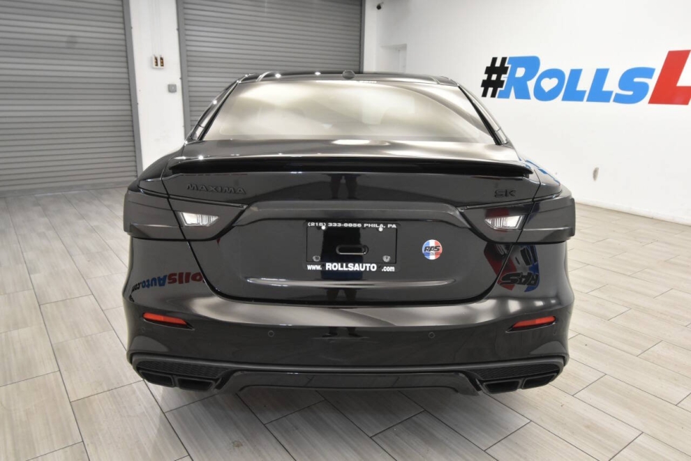 2020 Nissan Maxima 3.5 SR 4dr Sedan, Black, Mileage: 63,346 - photo 3