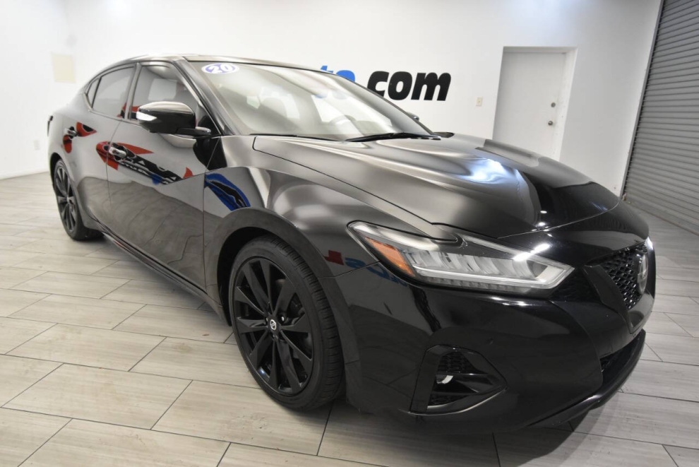 2020 Nissan Maxima 3.5 SR 4dr Sedan, Black, Mileage: 63,346 - photo 6