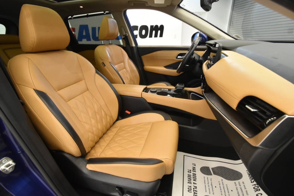 2022 Nissan Rogue Platinum AWD 4dr Crossover, Blue, Mileage: 79,521 - photo 15