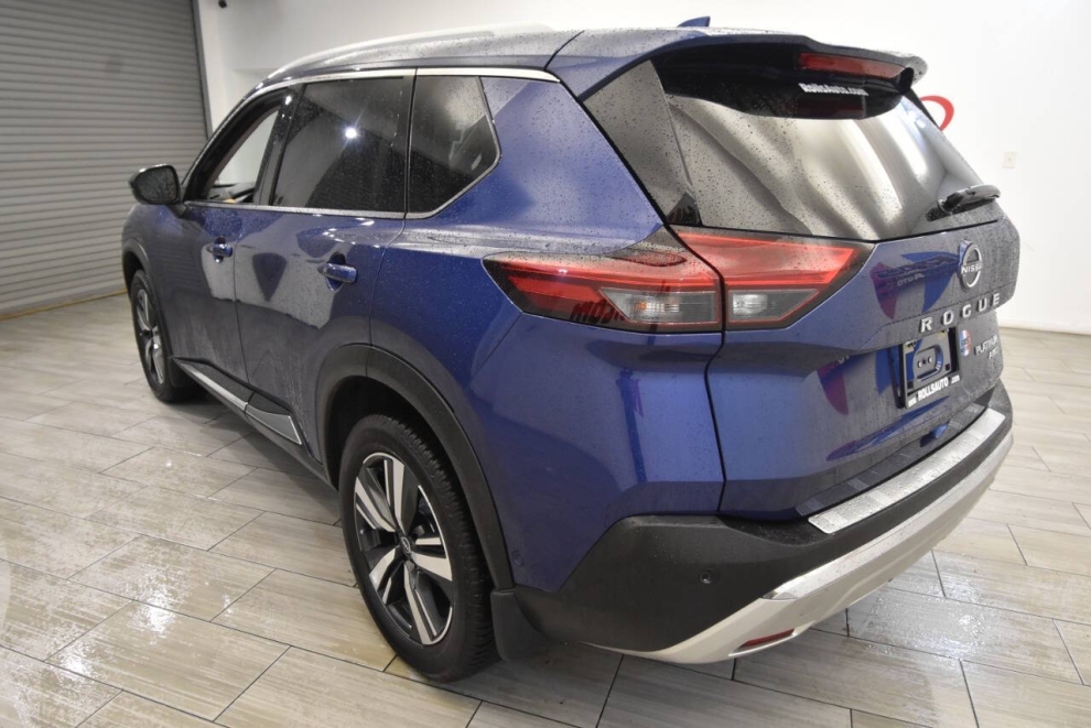 2022 Nissan Rogue Platinum AWD 4dr Crossover, Blue, Mileage: 79,521 - photo 2