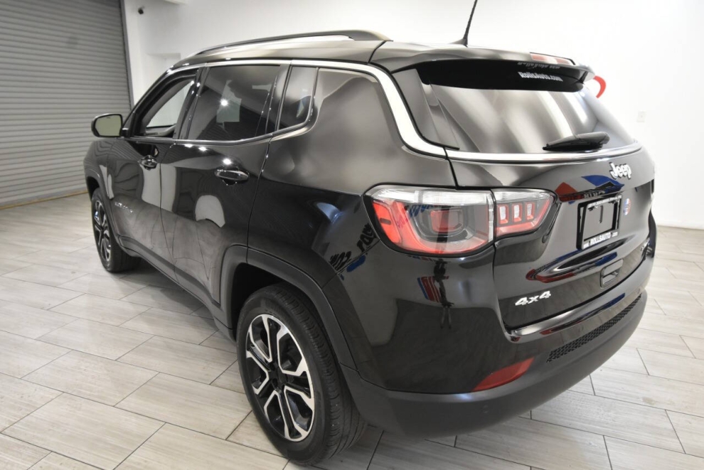 2022 Jeep Compass Limited, Black, Mileage: 40,254 - photo 2
