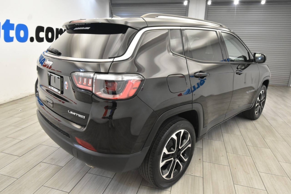 2022 Jeep Compass Limited, Black, Mileage: 40,254 - photo 4