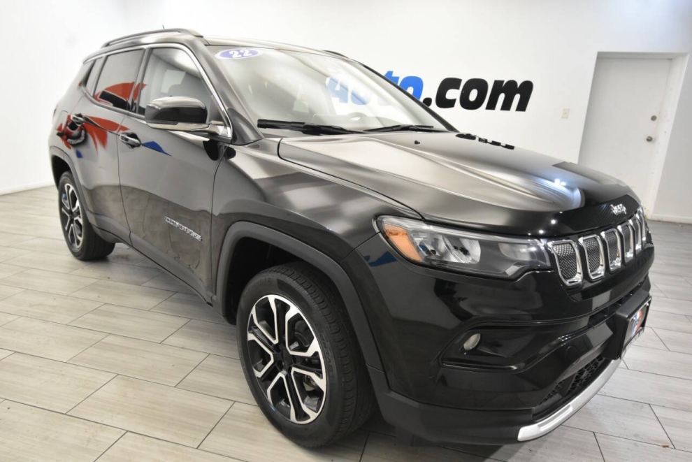2022 Jeep Compass Limited, Black, Mileage: 40,254 - photo 6