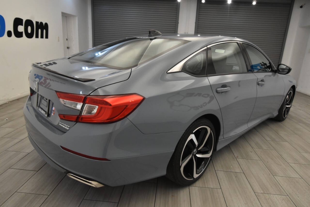 2022 Honda Accord Sport Special Edition 4dr Sedan, Gray, Mileage: 30,158 - photo 4