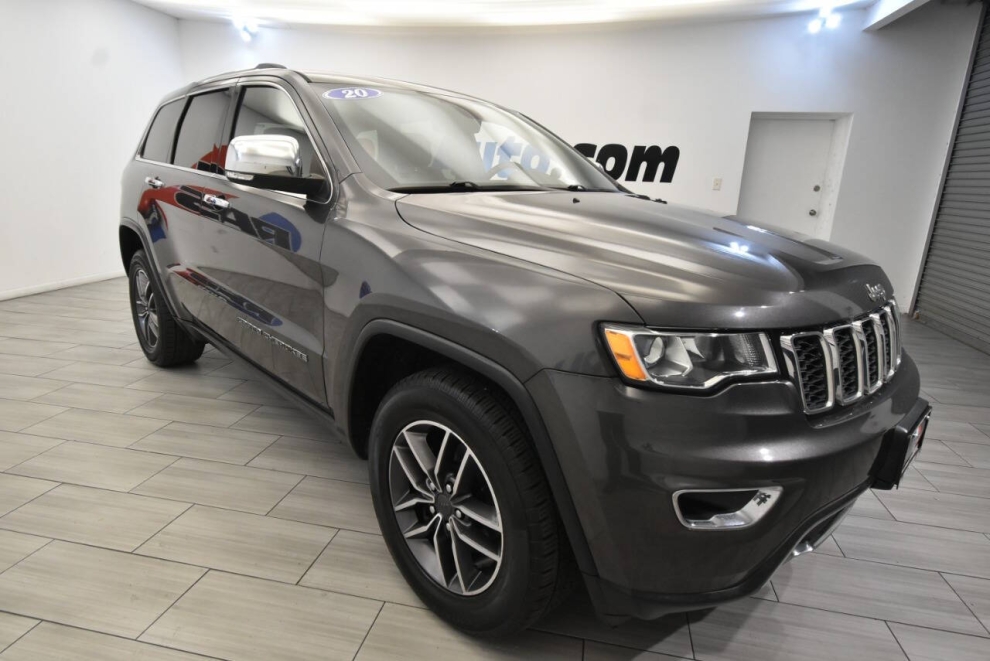 2020 Jeep Grand Cherokee Limited, Gris, Mileage: 66,496 - photo 6