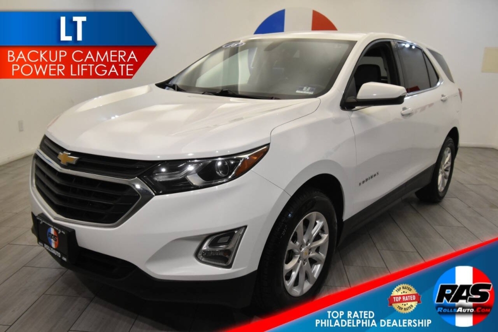 2018 Chevrolet Equinox LT 4x4 4dr SUV w/1LT, White, Mileage: 109,214 
