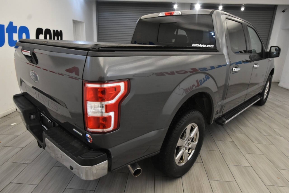 2018 Ford F-150 XLT, Silver, Mileage: 81,362 - photo 4