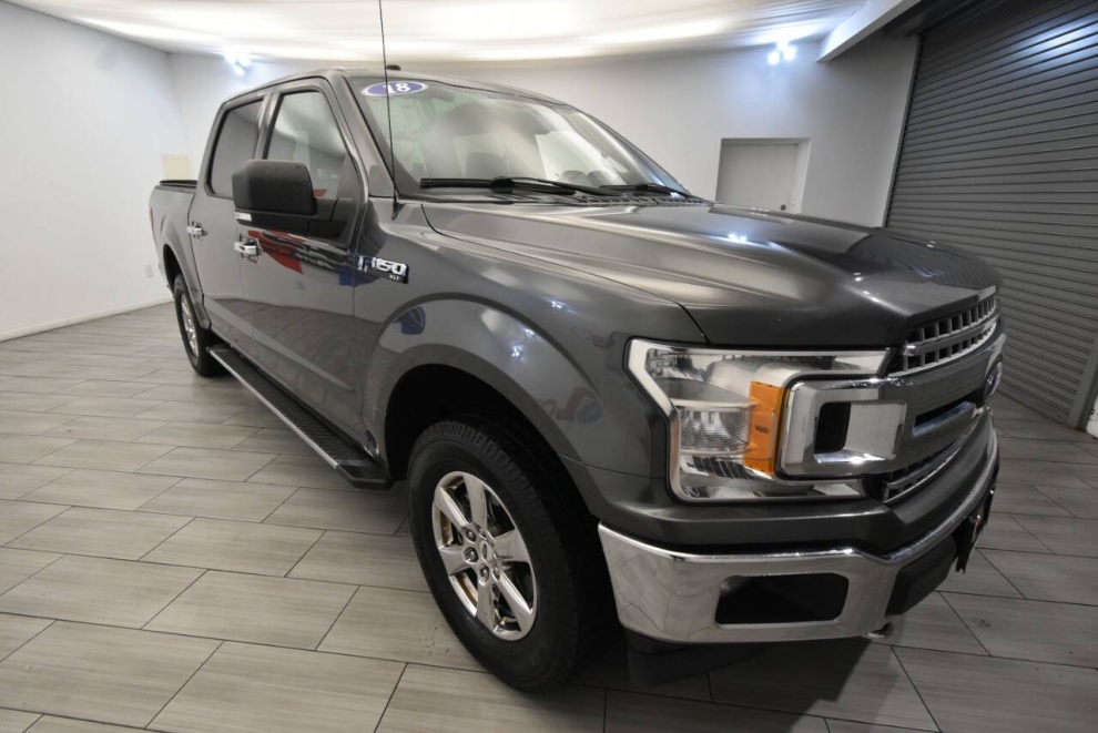 2018 Ford F-150 XLT, Silver, Mileage: 81,362 - photo 6