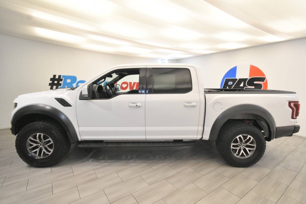 2019 Ford F-150 Raptor 4x4 4dr SuperCrew 5.5 ft. SB, White, Mileage: 107,919 - photo 1
