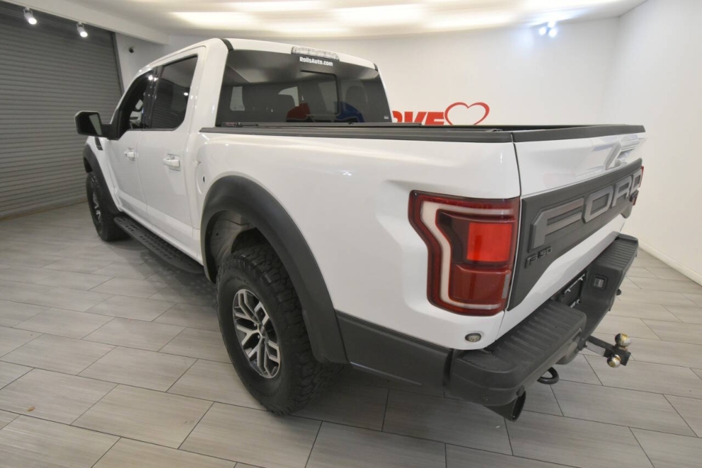 2019 Ford F-150 Raptor 4x4 4dr SuperCrew 5.5 ft. SB, White, Mileage: 107,919 - photo 2