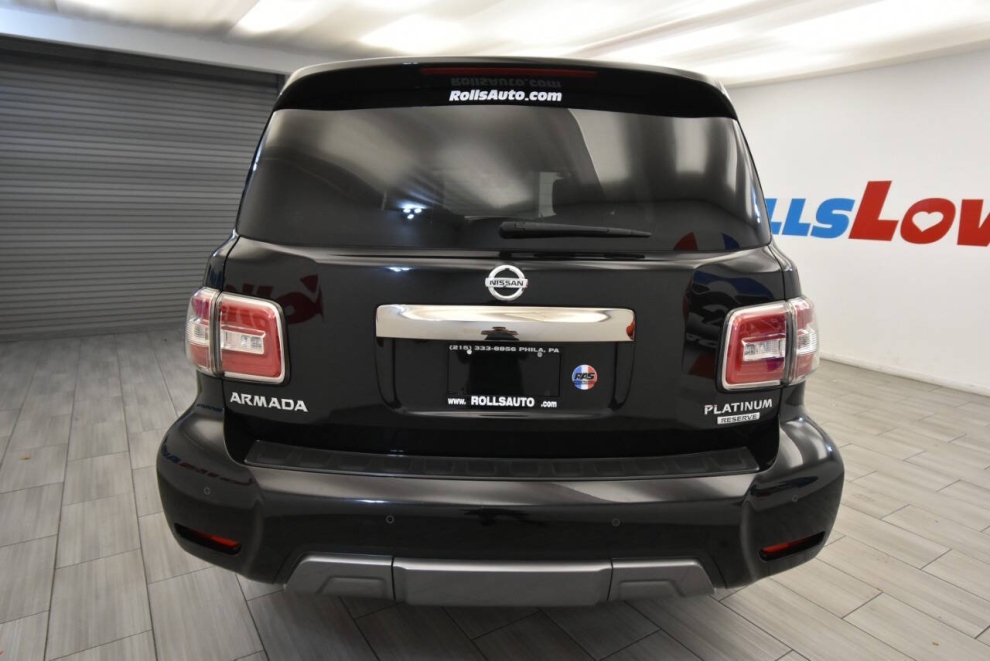 2019 Nissan Armada Platinum Reserve, Black, Mileage: 115,199 - photo 3