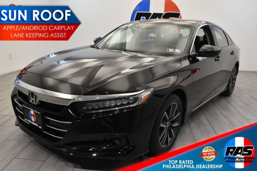 2022 Honda Accord EX L 4dr Sedan, Negro, Mileage: 47,180 