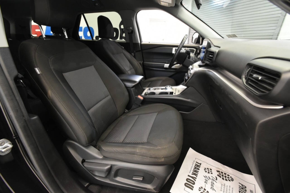 2022 Ford Explorer XLT AWD 4dr SUV, Black, Mileage: 95,525 - photo 15