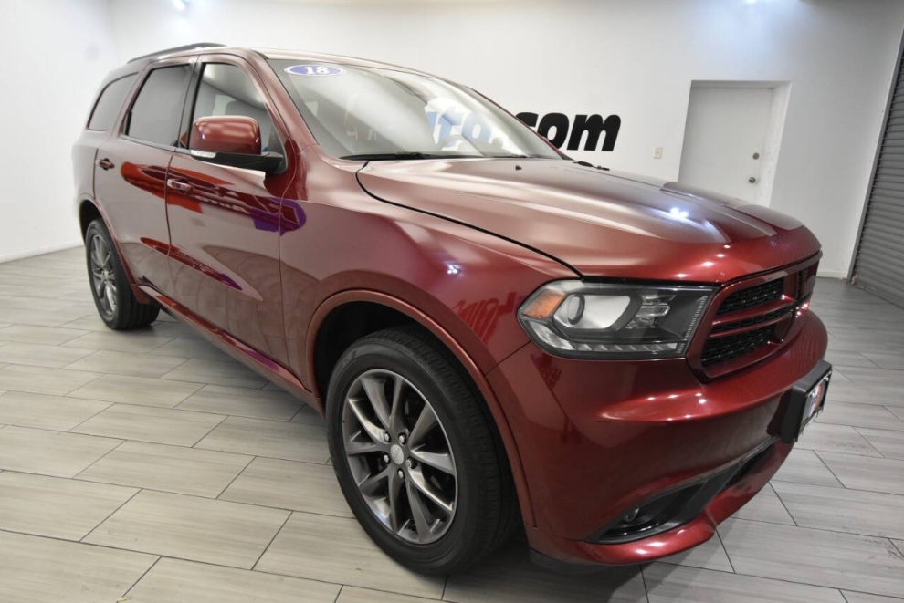 2018 Dodge Durango GT AWD 4dr SUV, Red, Mileage: 43,122 - photo 6
