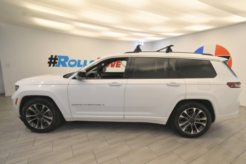 2021 Jeep Grand Cherokee L Overland 4x4 4dr SUV, White, Mileage: 99,498 - photo 1