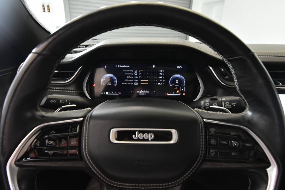 2021 Jeep Grand Cherokee L Overland 4x4 4dr SUV, White, Mileage: 99,498 - photo 26