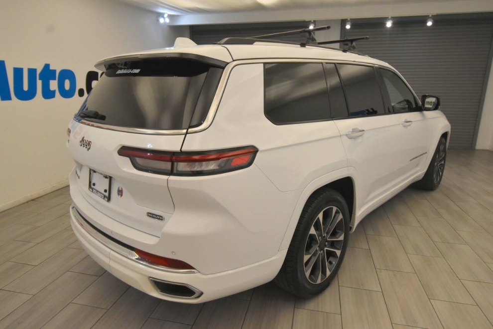 2021 Jeep Grand Cherokee L Overland 4x4 4dr SUV, White, Mileage: 99,498 - photo 4
