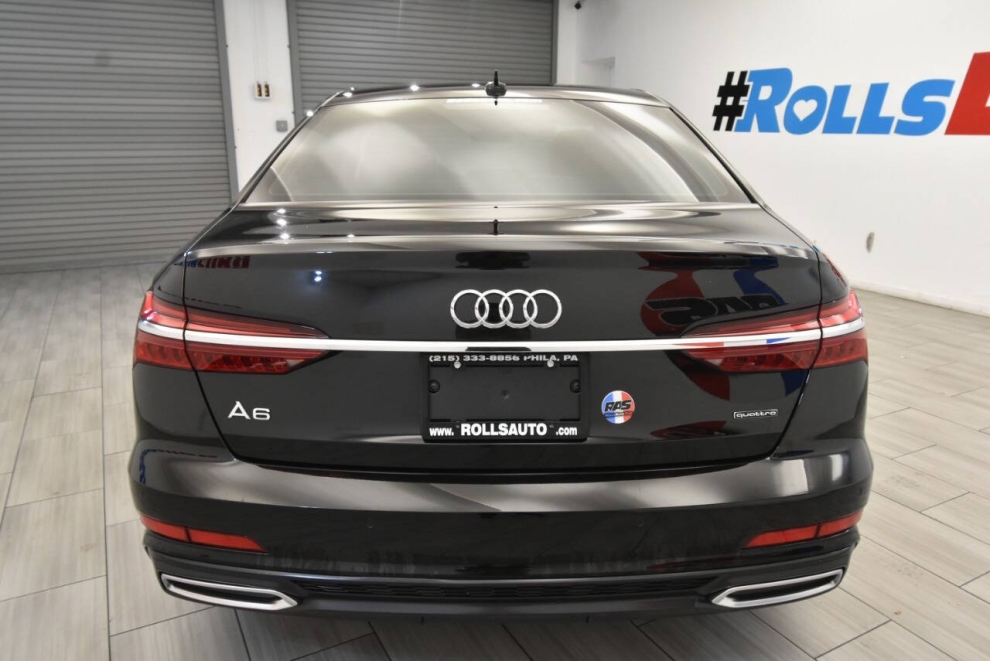 2019 Audi A6 quattro Premium 55 TFSI AWD 4dr Sedan, Black, Mileage: 73,672 - photo 3