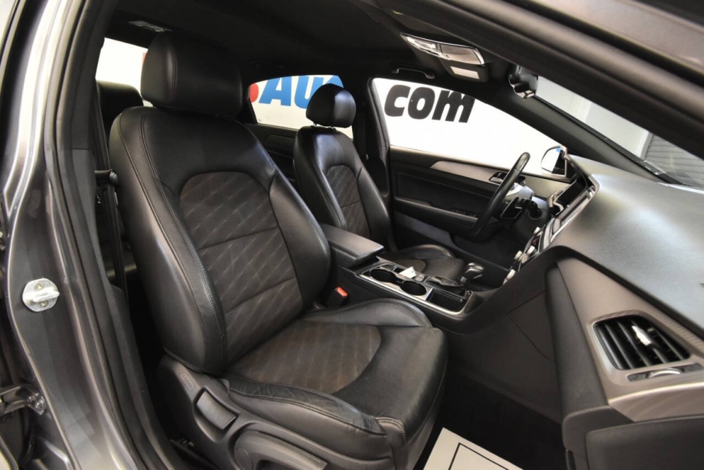 2018 Hyundai Sonata Sport, Gray, Mileage: 37,696 - photo 12