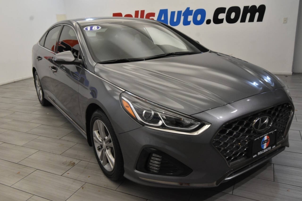 2018 Hyundai Sonata Sport, Gray, Mileage: 37,696 - photo 6