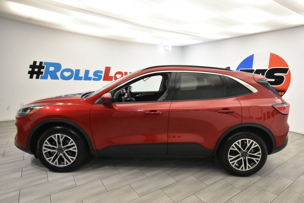 2020 Ford Escape SEL AWD 4dr SUV, Red, Mileage: 72,435 - photo 1