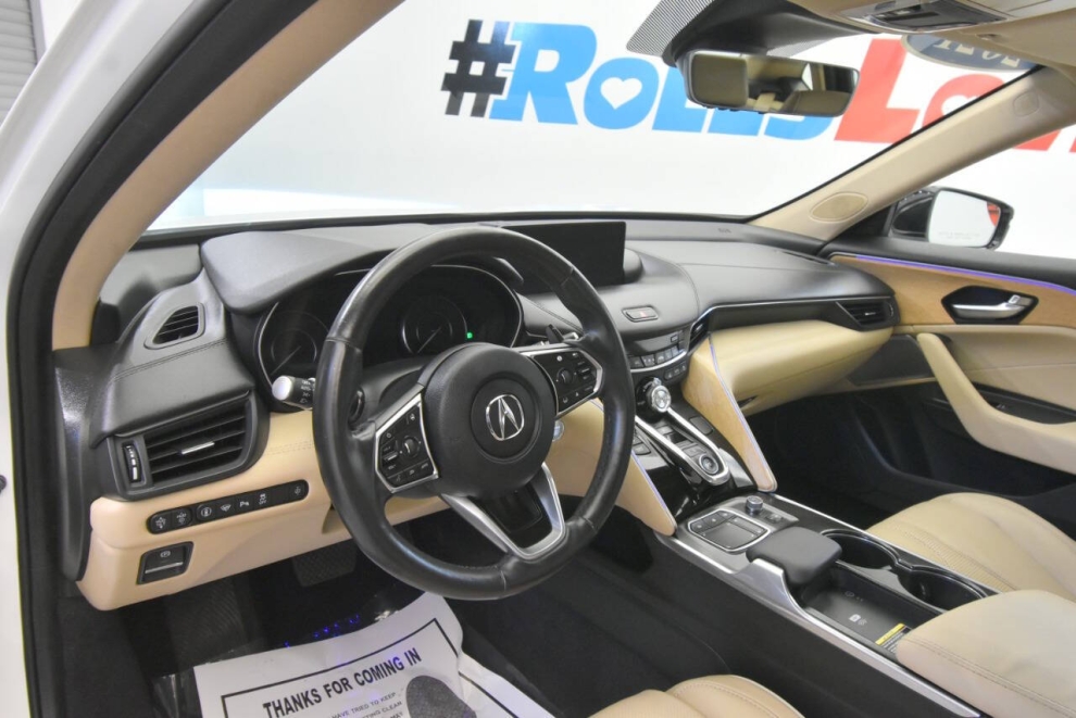 2021 Acura TLX w/Advance 4dr Sedan Package, White, Mileage: 54,629 - photo 10