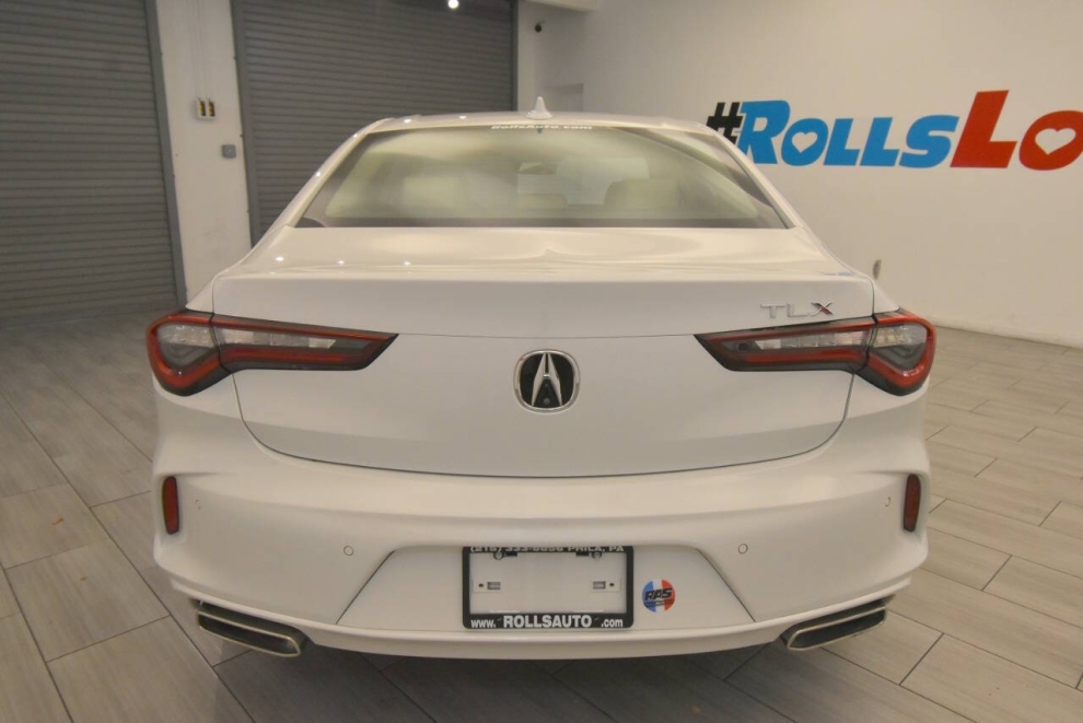 2021 Acura TLX w/Advance 4dr Sedan Package, White, Mileage: 54,629 - photo 3