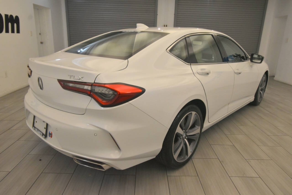 2021 Acura TLX w/Advance 4dr Sedan Package, White, Mileage: 54,629 - photo 4