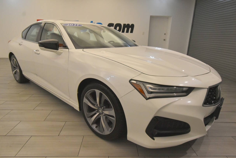 2021 Acura TLX w/Advance 4dr Sedan Package, White, Mileage: 54,629 - photo 6