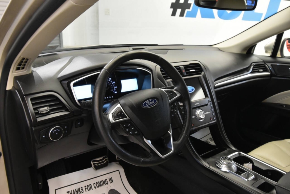 2018 Ford Fusion Titanium, Gold, Mileage: 81,727 - photo 10