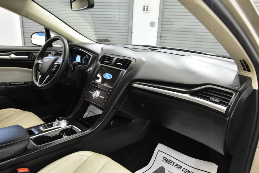 2018 Ford Fusion Titanium, Gold, Mileage: 81,727 - photo 14