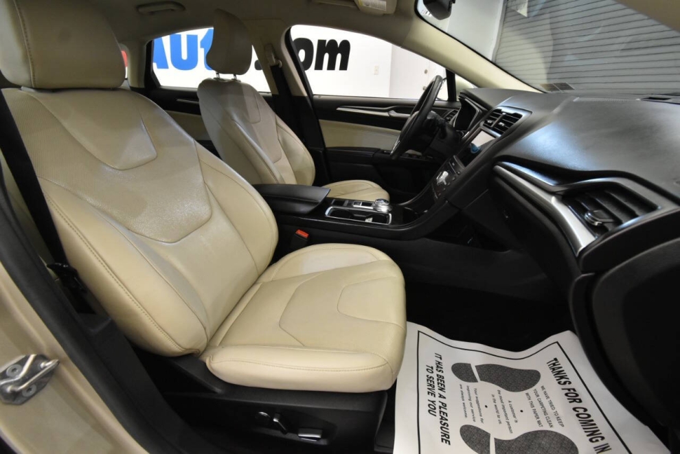 2018 Ford Fusion Titanium, Gold, Mileage: 81,727 - photo 15