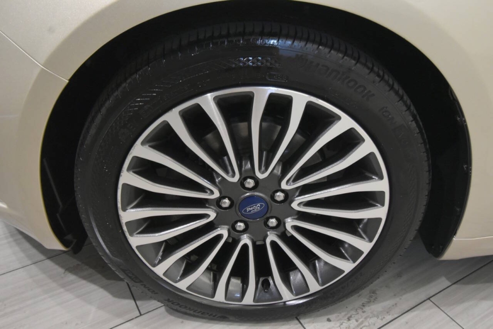 2018 Ford Fusion Titanium, Gold, Mileage: 81,727 - photo 8